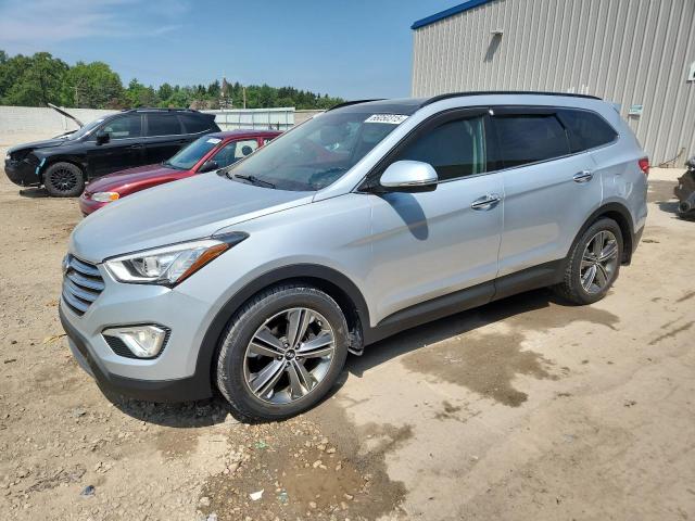 HYUNDAI SANTA FE G 2015 silver  gas KM8SR4HF0FU127701 photo #1