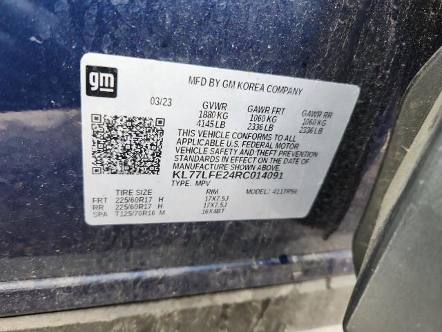 2024 CHEVROLET TRAX LS KL77LFE24RC014091