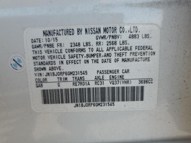 2016 INFINITI QX50 - JN1BJ0RP6GM231545
