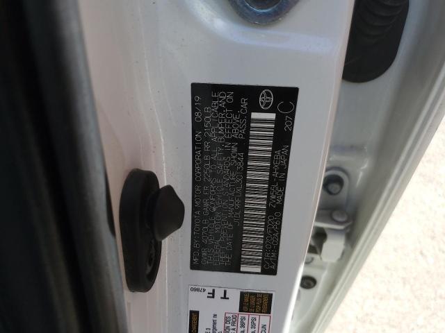 2020 TOYOTA PRIUS LE JTDL9RFUXL3013844