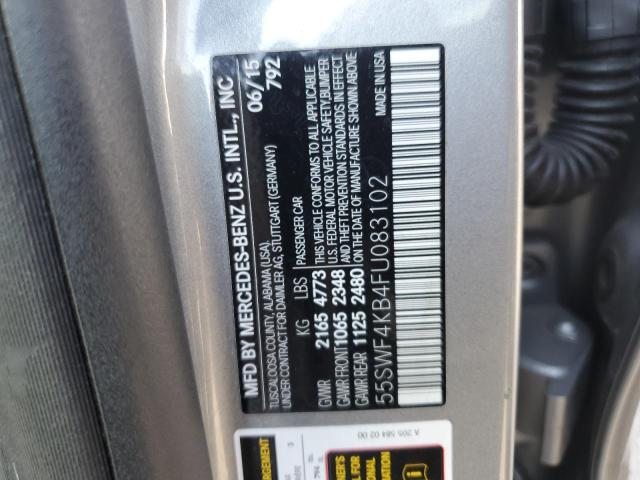2015 MERCEDES-BENZ C 300 4MAT 55SWF4KB4FU083102