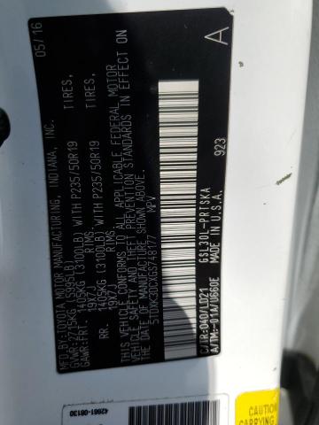2016 TOYOTA SIENNA SE 5TDXK3DCXGS748177
