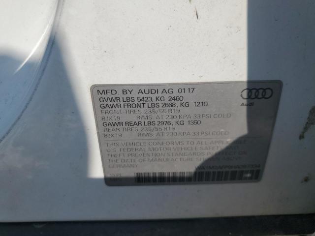 2017 AUDI Q5 PREMIUM WA1M2AFP9HA097334
