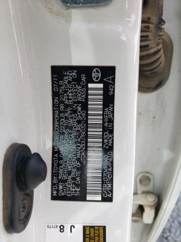 2011 TOYOTA PRIUS - JTDKN3DU7B0321240