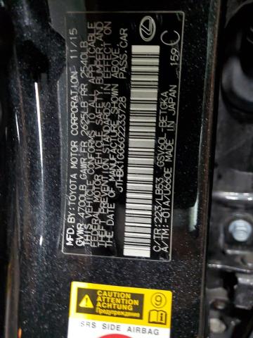 2016 LEXUS ES 350 - JTHBK1GG6G2233728