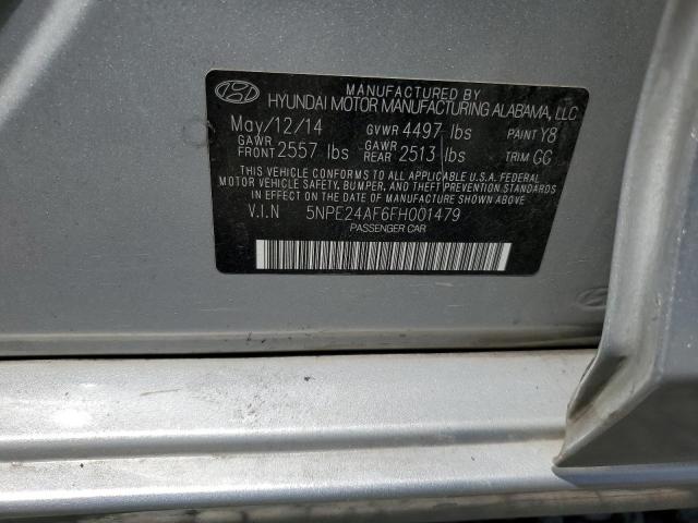 2015 HYUNDAI SONATA SE 5NPE24AF6FH001479