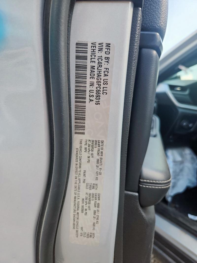 2023 JEEP GRAND CHER 1C4RJHAG6PC669316