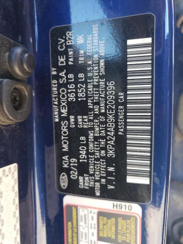 2019 KIA RIO S - 3KPA24AB9KE209396