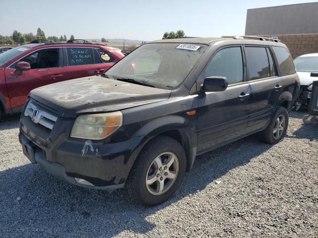 HONDA PILOT EX 2006 charcoal  gas 5FNYF28536B030388 photo #1
