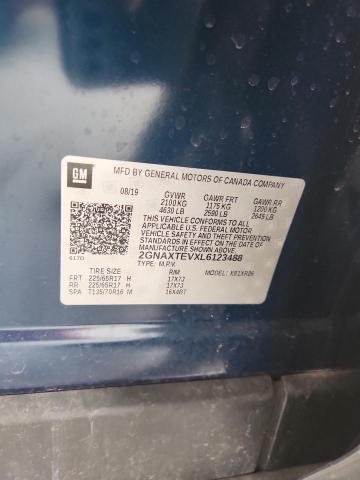 2020 CHEVROLET EQUINOX LT - 2GNAXTEVXL6123488