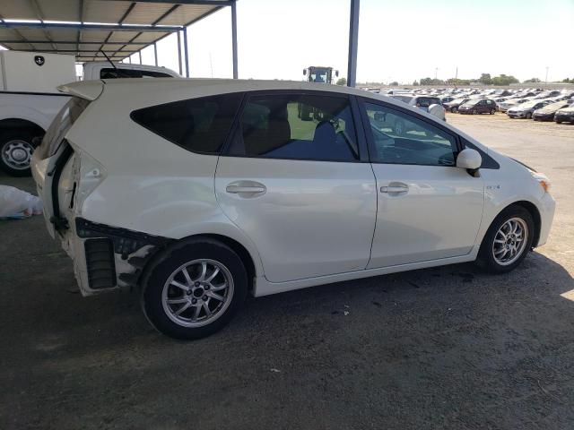 TOYOTA PRIUS V 2015 white station hybrid engine JTDZN3EU0FJ028986 photo #4