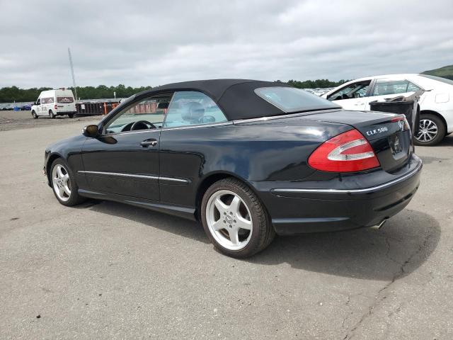 MERCEDES-BENZ CLK 500 2004 black converti gas WDBTK75G24T023448 photo #3