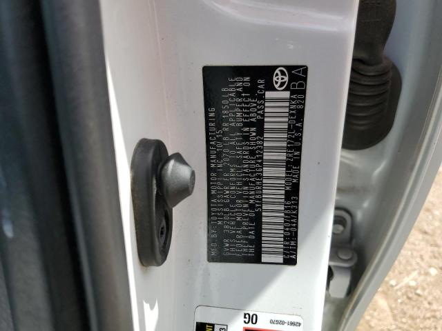 2016 TOYOTA COROLLA L 5YFBURHE3GP412382