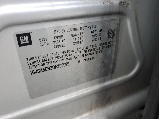 2013 BUICK LACROSSE - 1G4GA5ER3DF300999