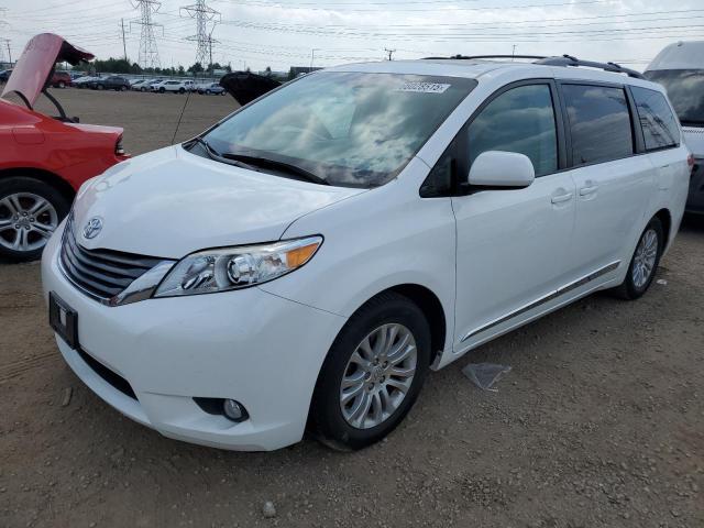 TOYOTA SIENNA XLE 2011 white  gas 5TDYK3DC3BS064536 photo #1