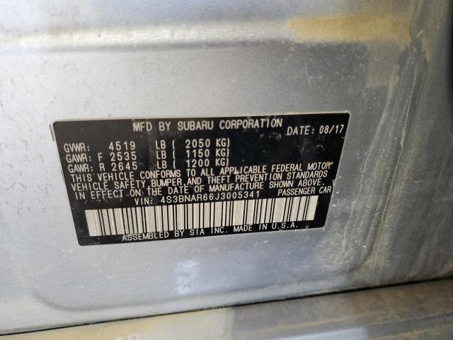 2018 SUBARU LEGACY SPO 4S3BNAR66J3005341