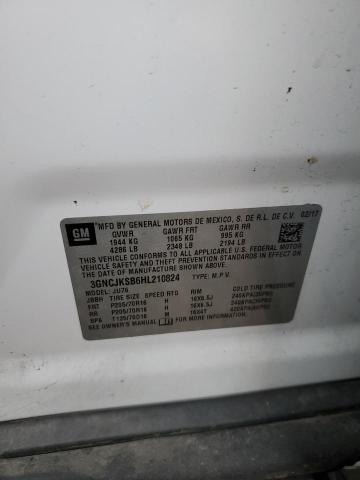 2017 CHEVROLET TRAX LS 3GNCJKSB6HL210824