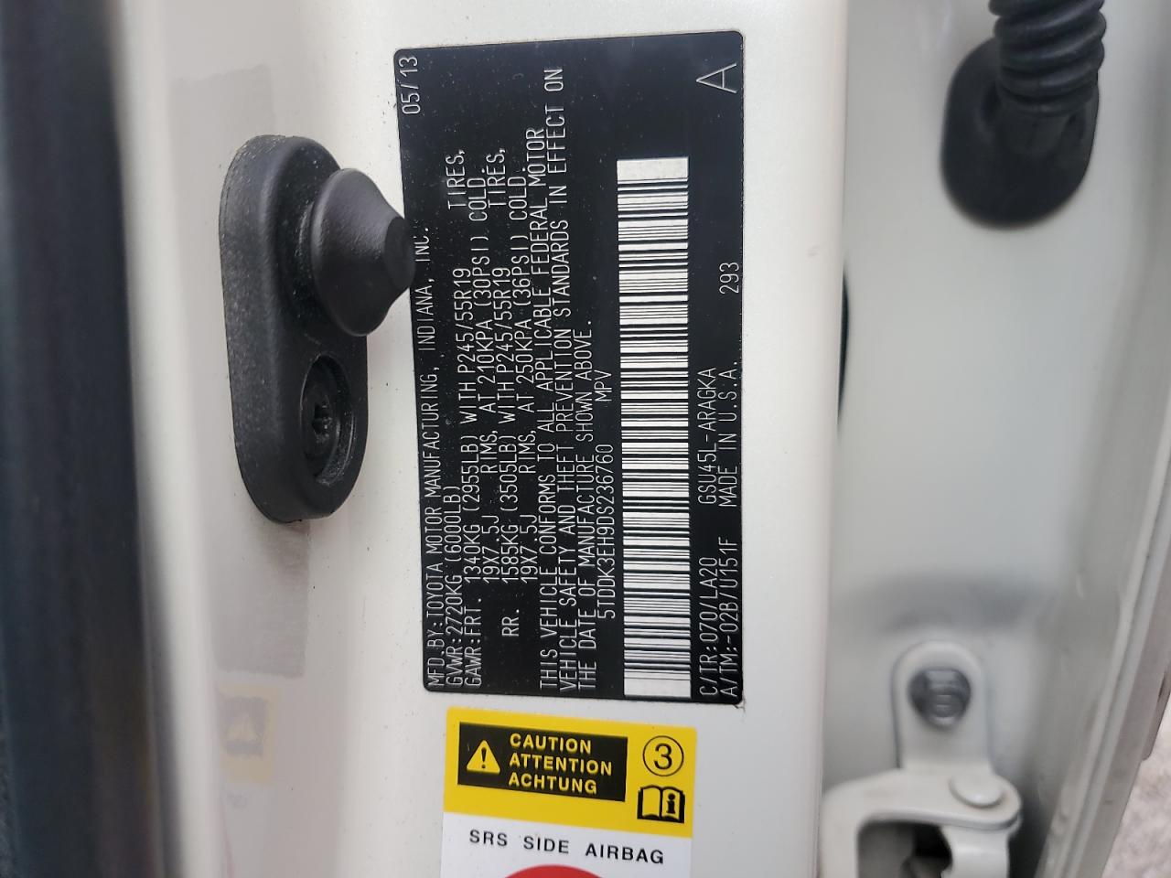 TOYOTA HIGHLANDER LIMITED