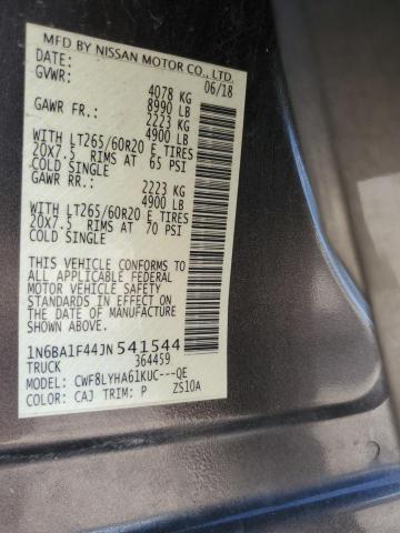 2018 NISSAN TITAN XD S 1N6BA1F44JN541544