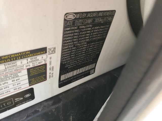 2022 LAND ROVER RANGE ROVE #3288441515