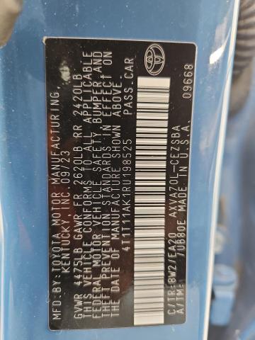 2024 TOYOTA CAMRY SE N 4T1T11AK1RU198525