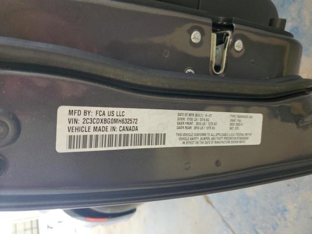 2021 DODGE CHARGER SX - 2C3CDXBG0MH632572