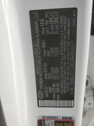 2024 HYUNDAI TUCSON SEL - 5NMJFCDE0RH294877