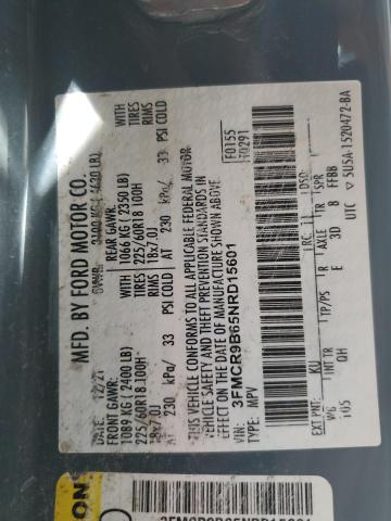 2022 FORD BRONCO SPO - 3FMCR9B65NRD15601