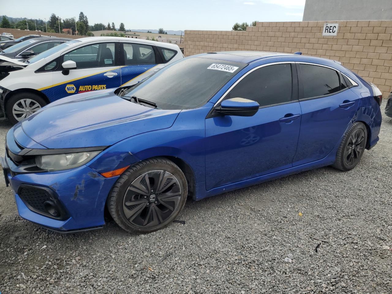 Lot #3261606051 2018 HONDA CIVIC EX