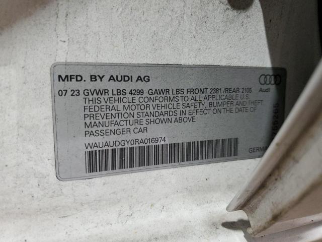 2024 AUDI A3 PREMIUM WAUAUDGY0RA016974