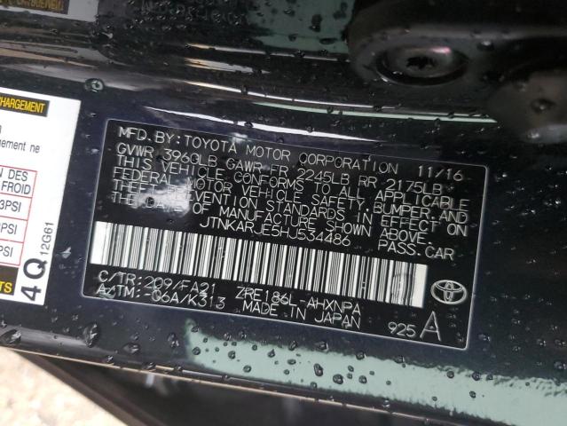 2017 TOYOTA COROLLA IM - JTNKARJE5HJ534486