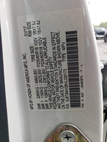 2017 ACURA RDX 5J8TB4H38HL029173