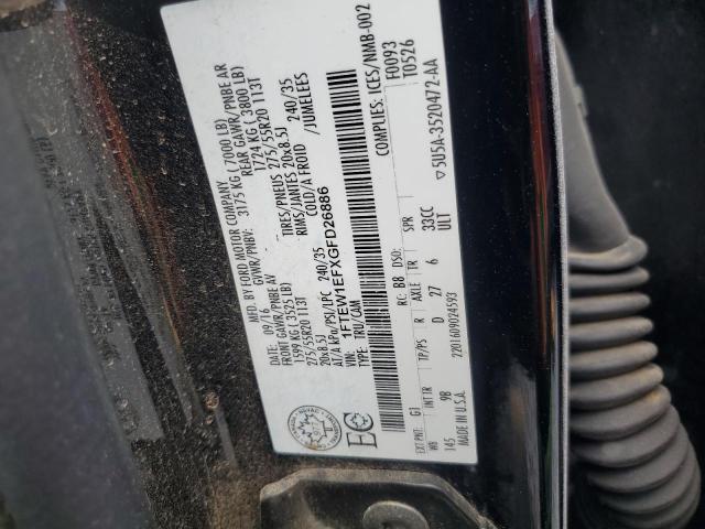 2016 FORD F150 SUPER - 1FTEW1EFXGFD26886