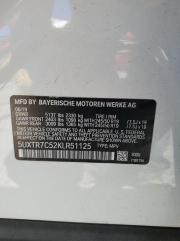2019 BMW X3 SDRIVE3 5UXTR7C52KLR51125