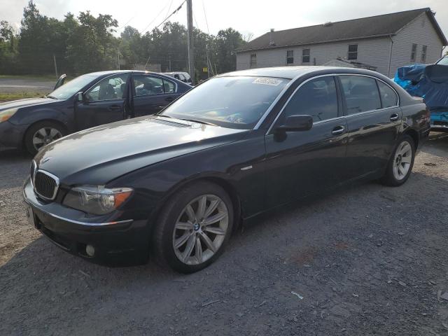 BMW 750 2007 black sedan 4d gas WBAHN83547DT65906 photo #1