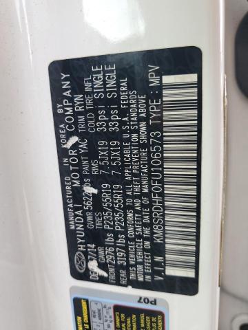 2015 HYUNDAI SANTA FE G KM8SRDHF0FU106573