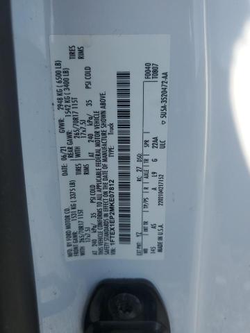 2021 FORD F150 SUPER - 1FTEX1EP2MKE07812