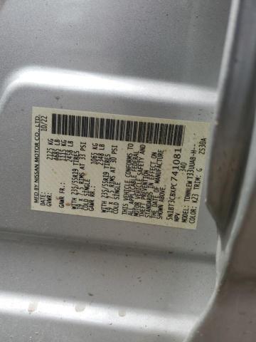 2023 NISSAN ROGUE SL 5N1BT3CBXPC741081
