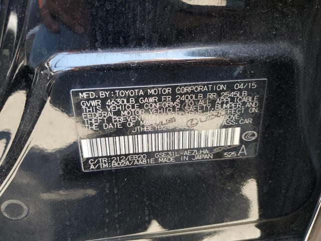 2015 LEXUS IS 350 JTHBE1D24F5021147