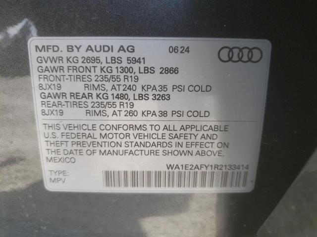 2024 AUDI Q5 E PREMI WA1E2AFY1R2133414