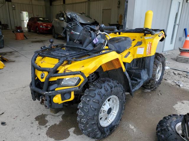 CAN-AM OUTLANDER MAX 650 XT 2011 yellow  gas 3JBEPCJ14BJ000842 photo #3
