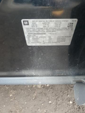 2016 GMC TERRAIN SL 2GKFLSEK3G6332298