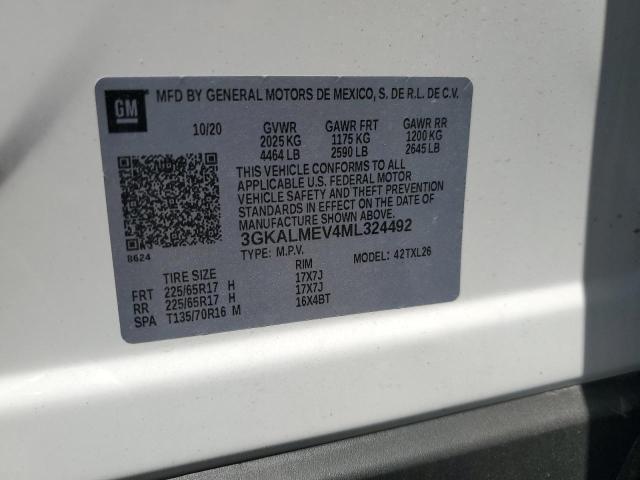 2021 GMC TERRAIN SL 3GKALMEV4ML324492