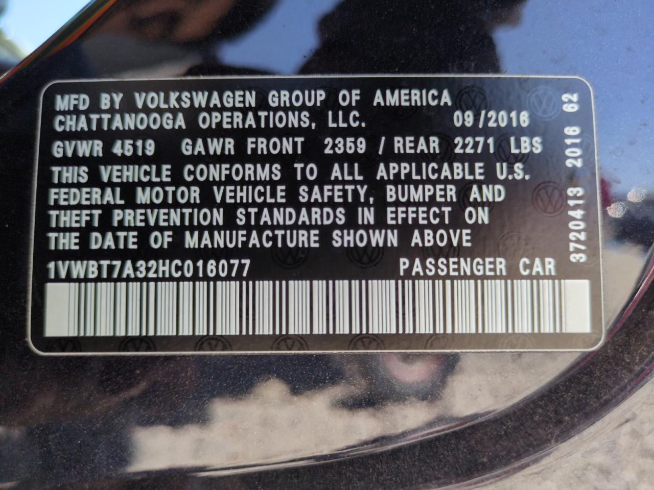 VOLKSWAGEN PASSAT SE