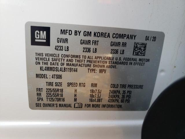 2020 BUICK ENCORE GX KL4MMDSL4LB119144