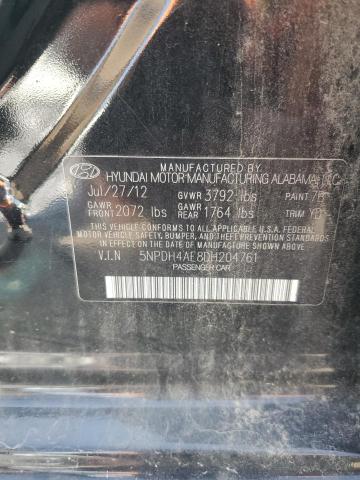 2013 HYUNDAI ELANTRA GL - 5NPDH4AE8DH204761