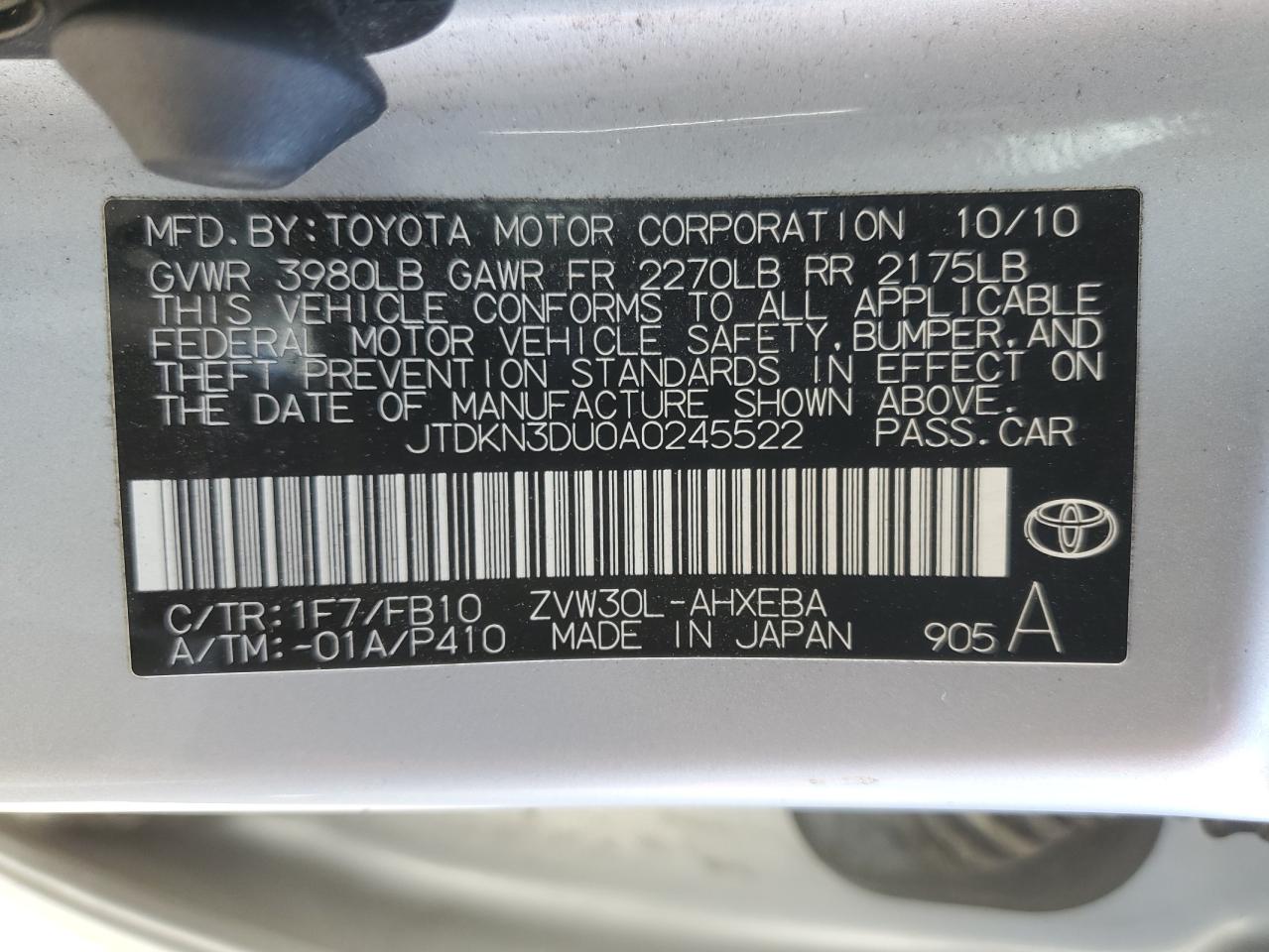 Toyota Prius 2010