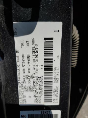 2017 TOYOTA TUNDRA DOU 5TFRY5F1XHX225994