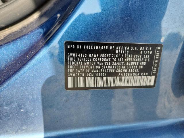 2019 VOLKSWAGEN JETTA S - 3VWC57BU0KM156124