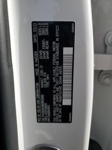 2022 VOLVO XC90 T5 MO YV4102CK9N1850088